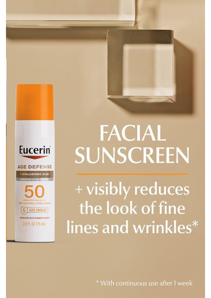 Age Defense SPF50 Yüz Güneş Kremi 75ML