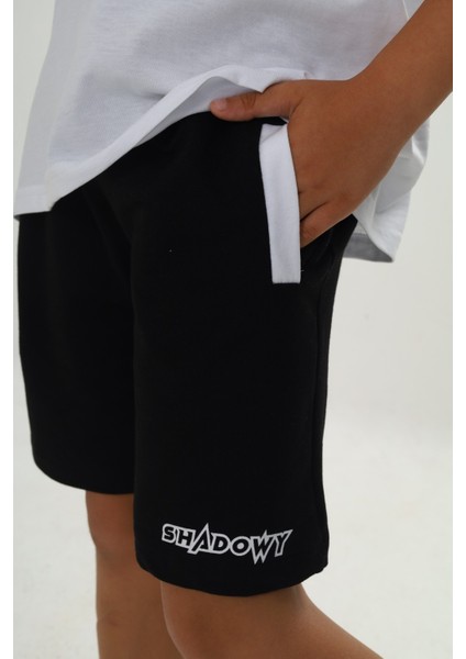 Erkek Çocuk Shadowy Baskılı Şortlu Takım fiyatları