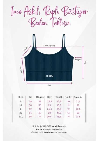 Ince Askılı Toparlayıcı Ripli Spor Büstiyer fırsatları