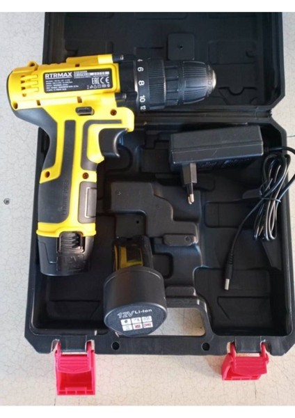 12V Çift Akülü Şarjlı Matkap ve Vidalama Seti, Güç ve Pratiklik Sunar fiyatları