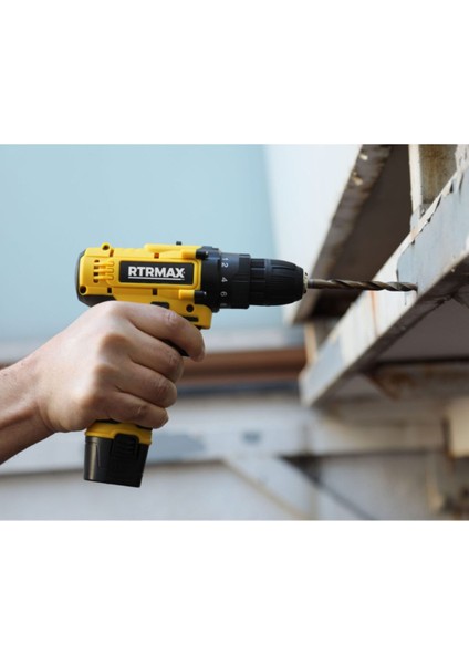 12V Çift Akülü Şarjlı Matkap ve Vidalama Seti, Güç ve Pratiklik Sunar