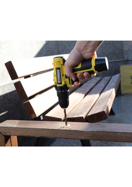 12V Çift Akülü Şarjlı Matkap ve Vidalama Seti, Güç ve Pratiklik Sunar