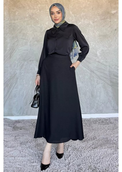 Tesettür Keten Etek P-00017593 fiyatları