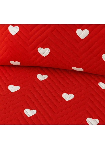 Kalpli Kırmızı Yatak Örtüsü Takımı 200X240CM fiyatları