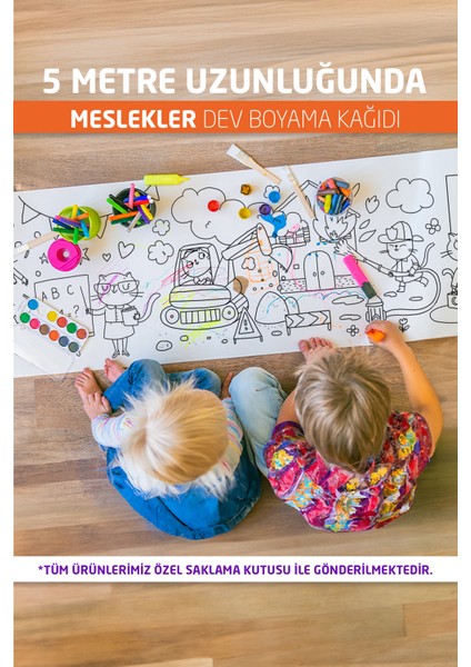 Meslekler Boyama Kağıdı fiyatları