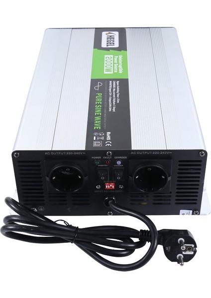 NPS2000 Invertör 2000W 12V – 15A Ac Şarjlı fiyatları