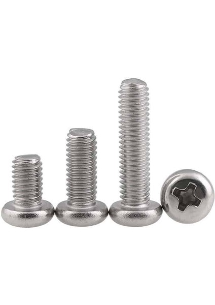 Ysb M4X10 mm Vida (Dın 7985) x 20 Adet (RF134)