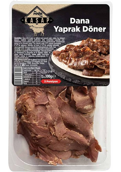 Kasap Dana Yaprak Döner 300 G