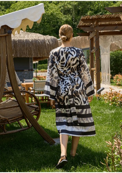 Modern Leopar Kimono fırsatları