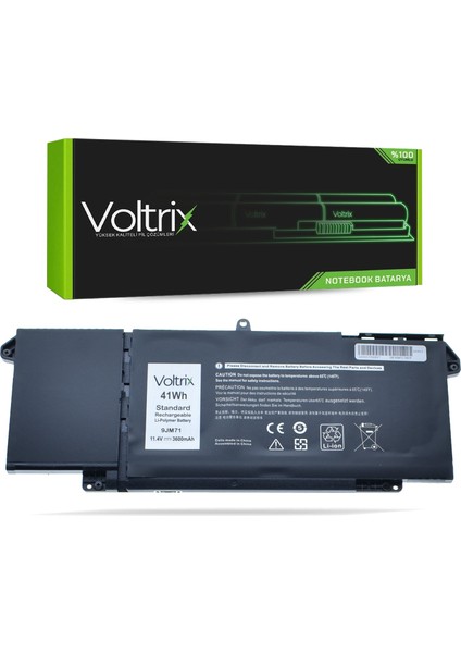 Dell Latitude 5320 I5-1135G7 Uyumlu Notebook Batarya - Pil (3 Hücre)