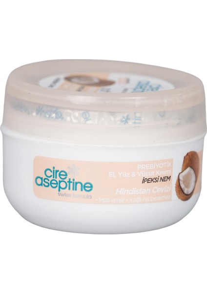 Cire Aseptine Soft Krem Mini Hindistan Cevizi Ozlu Kavanoz 30ML