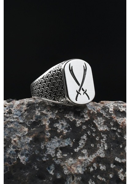 Hz. Ali Zülfikar Kılıcı 925 Ayar Gümüş Yüzük 901924 fiyatları