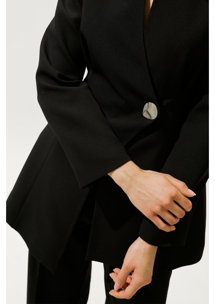 Valentıne Blazer Ceket Siyah