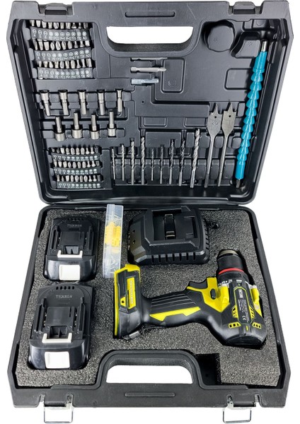 Şarjlı 84 Parça Matkap Takımı, Kömürsüz, Güçlü ve Çok Amaçlı Kullanım modelleri