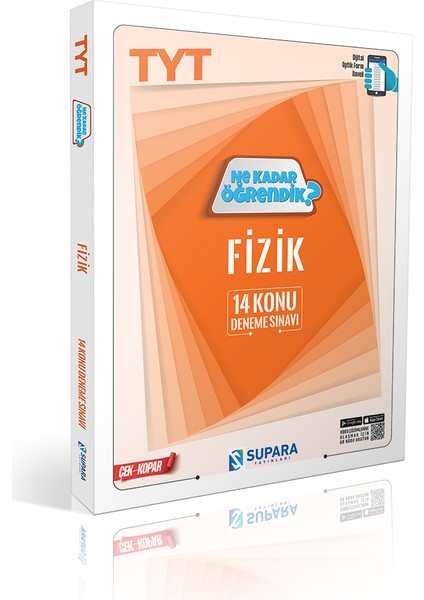 Supara Tyt Fizik Konu Denemeleri Ne Kadar Öğrendik Supara Yayınları