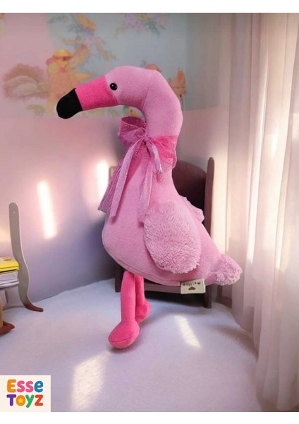 40 cm Pembe Flamingo Peluş – Sevimli Uyku Arkadaşı ve Çocuklar Için Harika Hediye modelleri