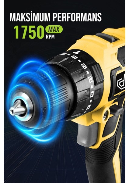 Darbeli 24V 5A Bakır Sargılı Isınmaz Motor 1750 Rpm Profesyonel Matkap fiyatları