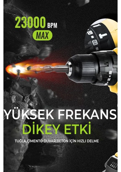 Darbeli 24V 5A Bakır Sargılı Isınmaz Motor 1750 Rpm Profesyonel Matkap modelleri