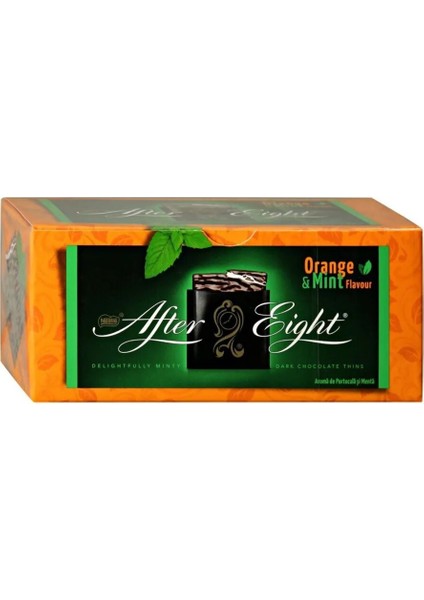 After Eight Portakal ve Naneli Bitter Çikolata 200 Gr. (1 Paket)