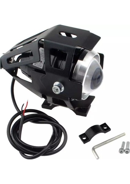Motosiklet Sis Farı Su Geçirmez 3 Modlu U5 LED