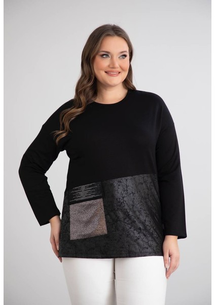 Kadın Büyük Beden Cepli Bluz fiyatları