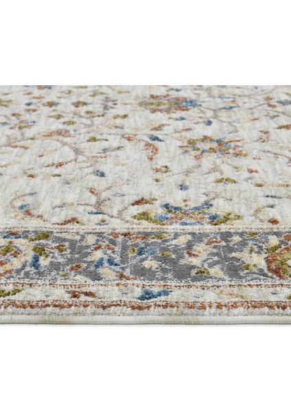 Motto Vintage Modern Dokuma Halı Oturma Odası Salon Halısı Y961D_WV15