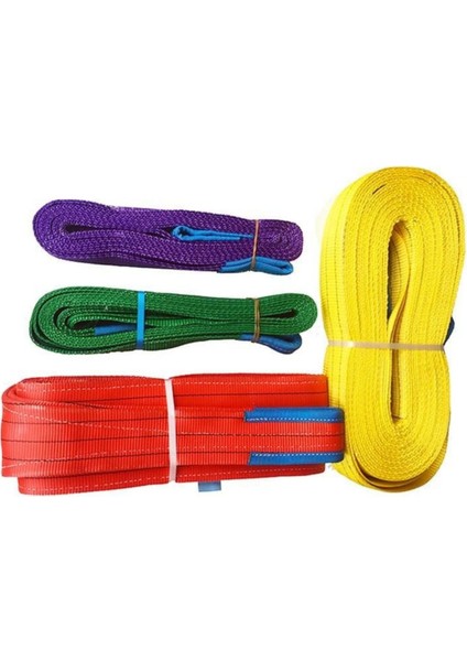 Dayanıklı Polyester Sapan, 3 Ton, Güçlü ve Güvenilir Kullanım Sağlar. fiyatları