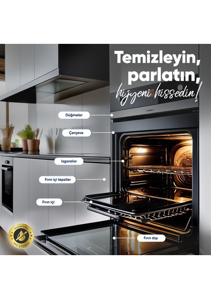 Clean Seramik Cam Ocak Yüzey Temizleyici Krem 200 ml fiyatları