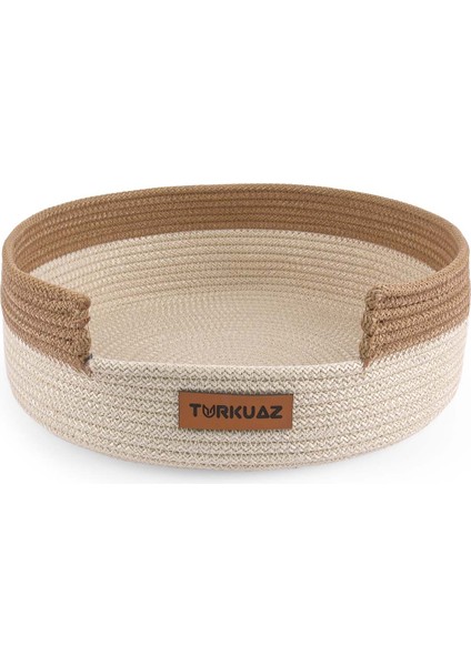 Çok Amaçlı Jüt Hasır Büyük Boy Organizer Sepet