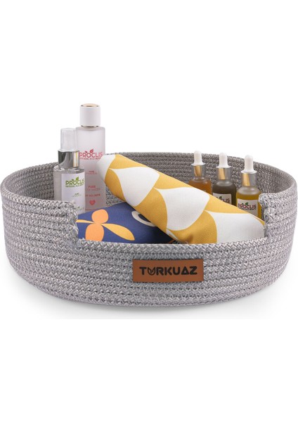 Çok Amaçlı Jüt Hasır Büyük Boy Organizer Sepet fiyatları