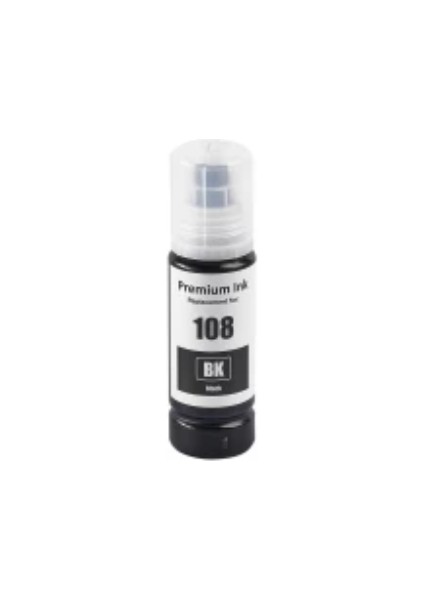 108 Siyah Muadil Mürekkep 70 Ml.
