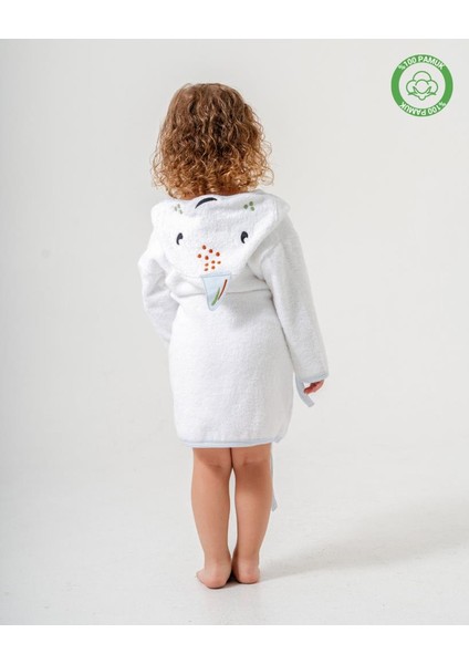 Balinalı Bornoz Beyaz-Mavi modelleri