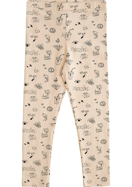 Kız Çocuk Summer Dream Desen Tayt modelleri