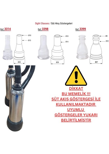 Colay Kısa Meme Lastiği (Kauçuk Memelik - 4 lü Paket)