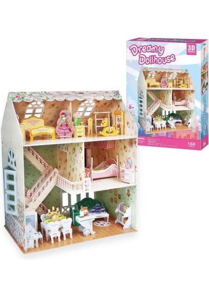 Nessiworld Cubicfun Dreamy Ev 3D Puzzle fırsatları