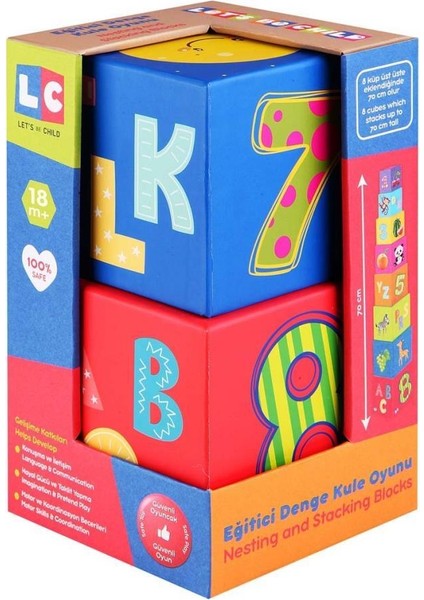 Nessiworld Lc Eğitici Denge Kule Oyunu
