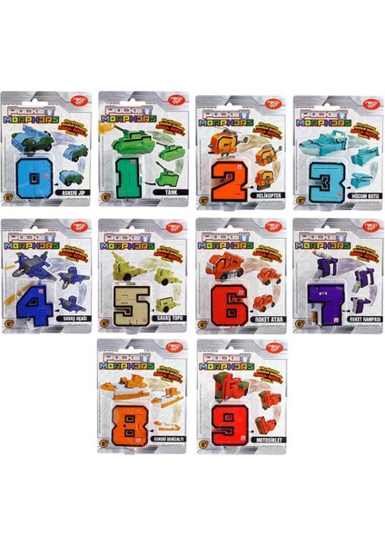 Nessiworld Pocket Morphers Dönüşebilen Numaralar fırsatları