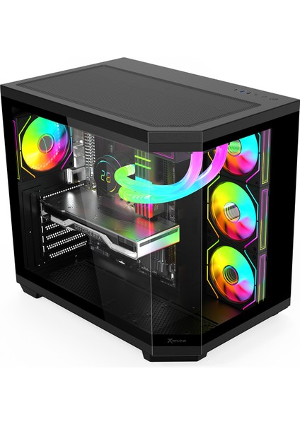 Gta 7x I5 14400F 32GB Ddr5 1tb M.2 Nvme Rtx 5060TI 16GB 240MM Sıvı Soğutma Oyuncu Masaüstü Bilgisayarı modelleri