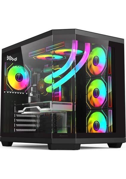 Gta 7x I5 14400F 32GB Ddr5 1tb M.2 Nvme Rtx 5060TI 16GB 240MM Sıvı Soğutma Oyuncu Masaüstü Bilgisayarı fiyatları