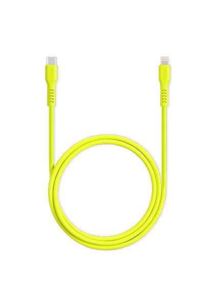 2DK60NS Ttec Usb-C - Lightning Hızlı Şarj Kablosu 120CM Neon Sarı fiyatları