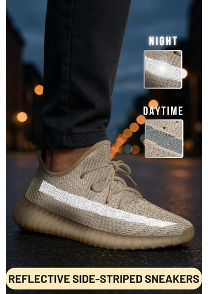 Reflektörlü Günlük Spor Rahat Unisex ,erkek ,bayan Koşu Ayakkabı