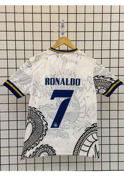 Ronaldo Dragon (Ejderha) Desenli Tasarım Madridd Futbol Forması
