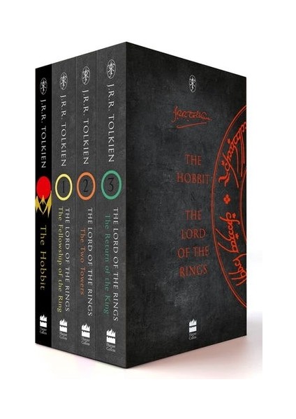 The Hobbit & The Lord Of The Rings Boxed Set (4 Kitap) - J.R.R. Tolkien