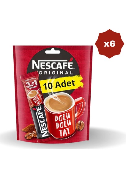 Nestle 3n1 10'lu - (6 Adet)