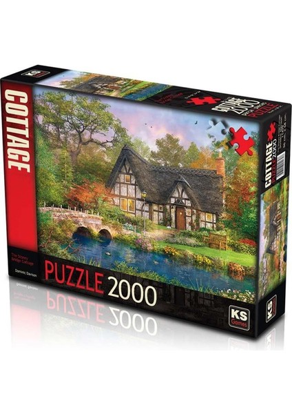 Nessiworld Ks The Stoney Bridge Cottage 2000 Parça Puzzle fiyatları