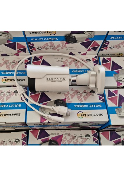 Nif Bilişim RX-6547D 5mp 3.6mm Sabit Lens Dahili Sesli Gece Renkli Metal Ir Bullet Ip Kamera fırsatları