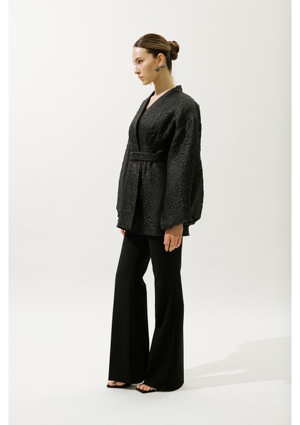 Jakar Organze Kimono Siyah indirimleri