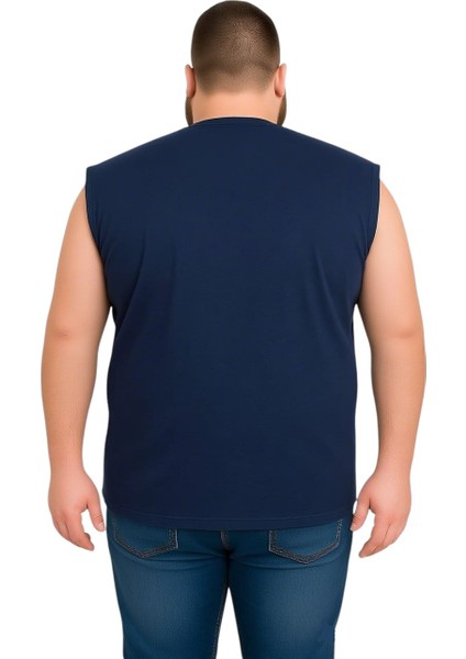 Erkek Büyük Beden Oversize Sıfır Kollu T-Shirt 3xl-4xl-5xl-6xl-7xl-8xl-9xl modelleri