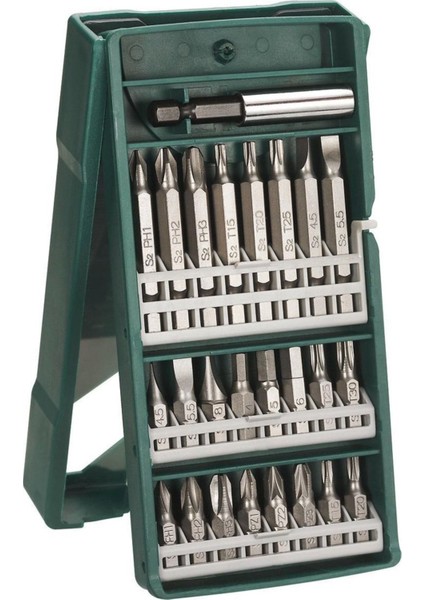 Çift Akülü Şarjlı Matkap ve 25 Parça Vidalama Ucu Seti fırsatları