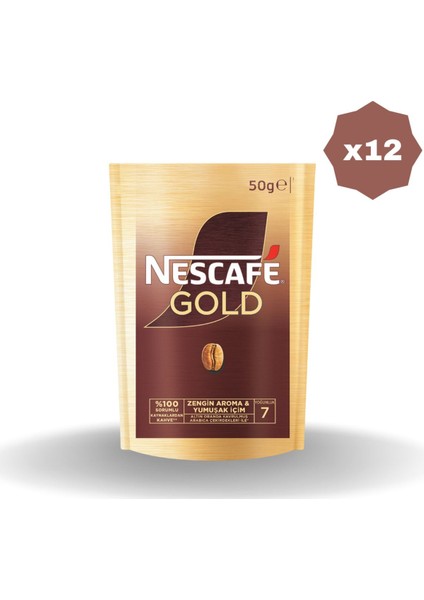 Gold Poşet 50 gr - (12 Adet)